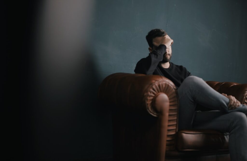 Mental Health Man On Couch 1